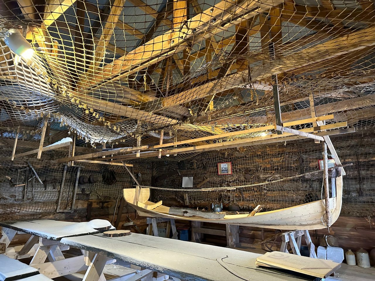 Экскурсия в лодочную мастерскую